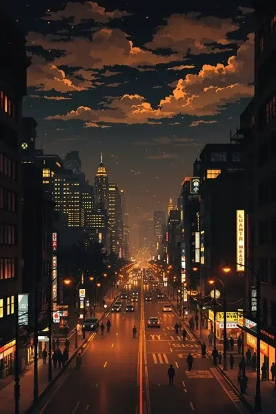 都市夜语 封面